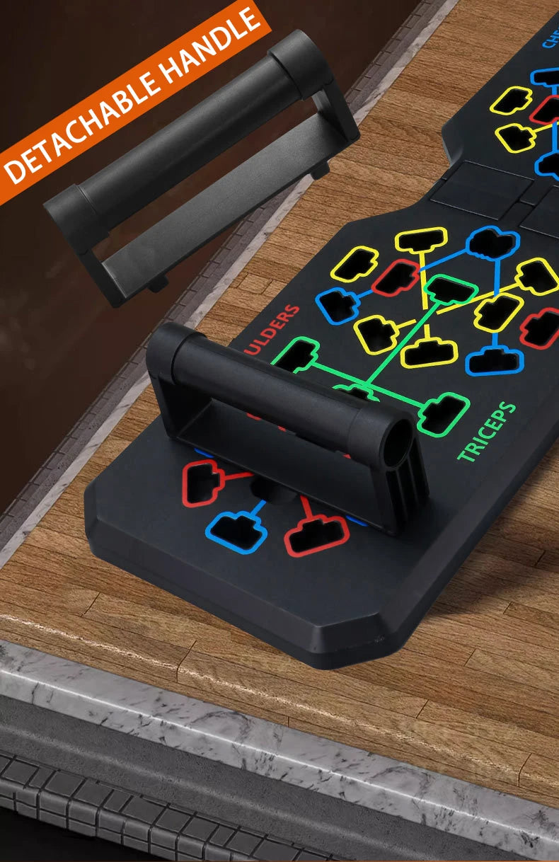 Multi function Push up board - Easy access to a Difficult training