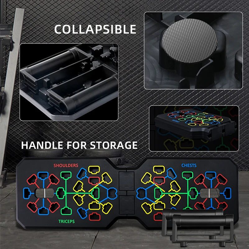 Multi function Push up board - Easy access to a Difficult training