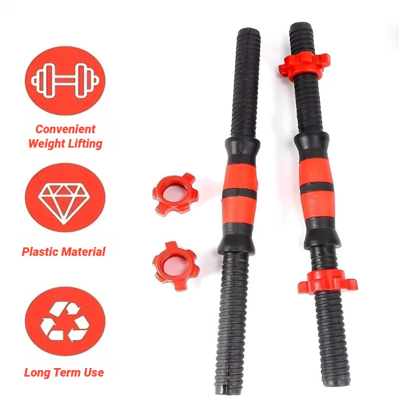 Single Rubber - Dumbbell Rod