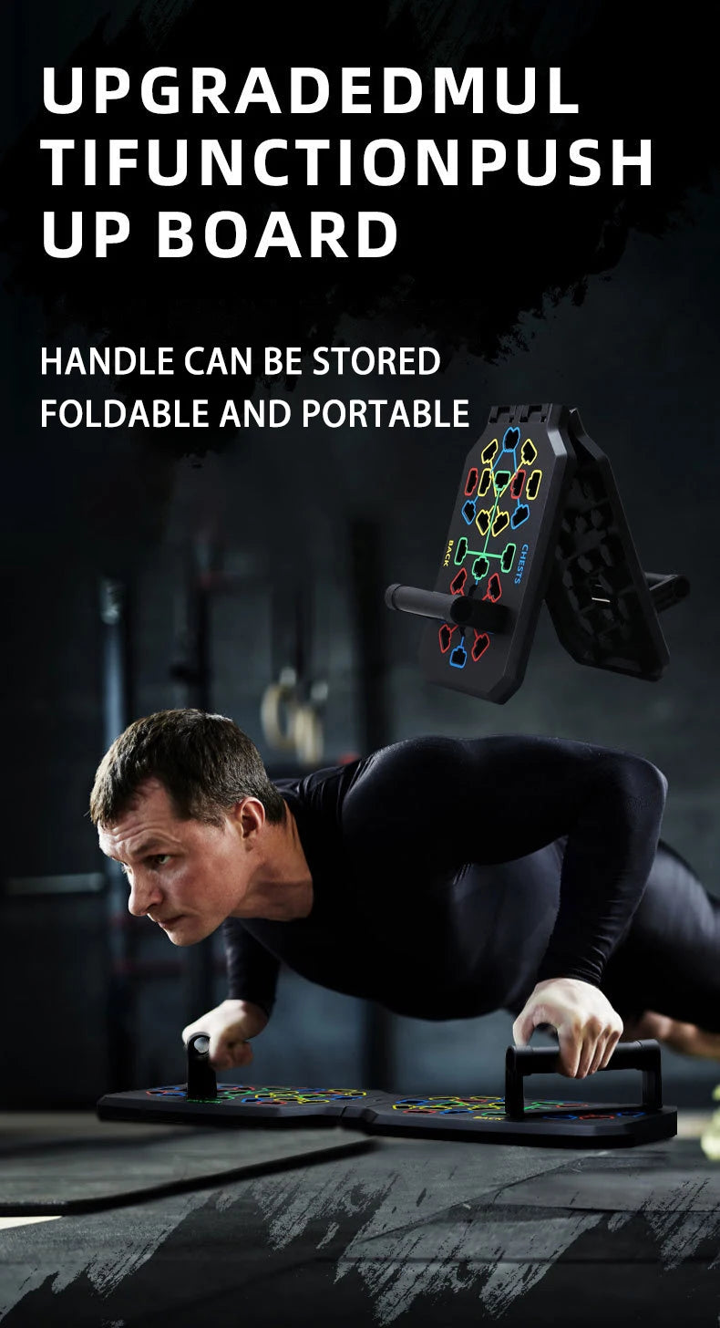 Multi function Push up board - Easy access to a Difficult training