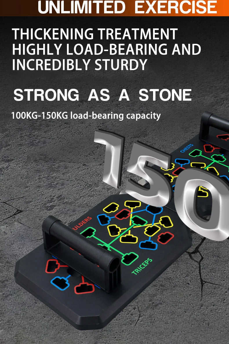 Multi function Push up board - Easy access to a Difficult training