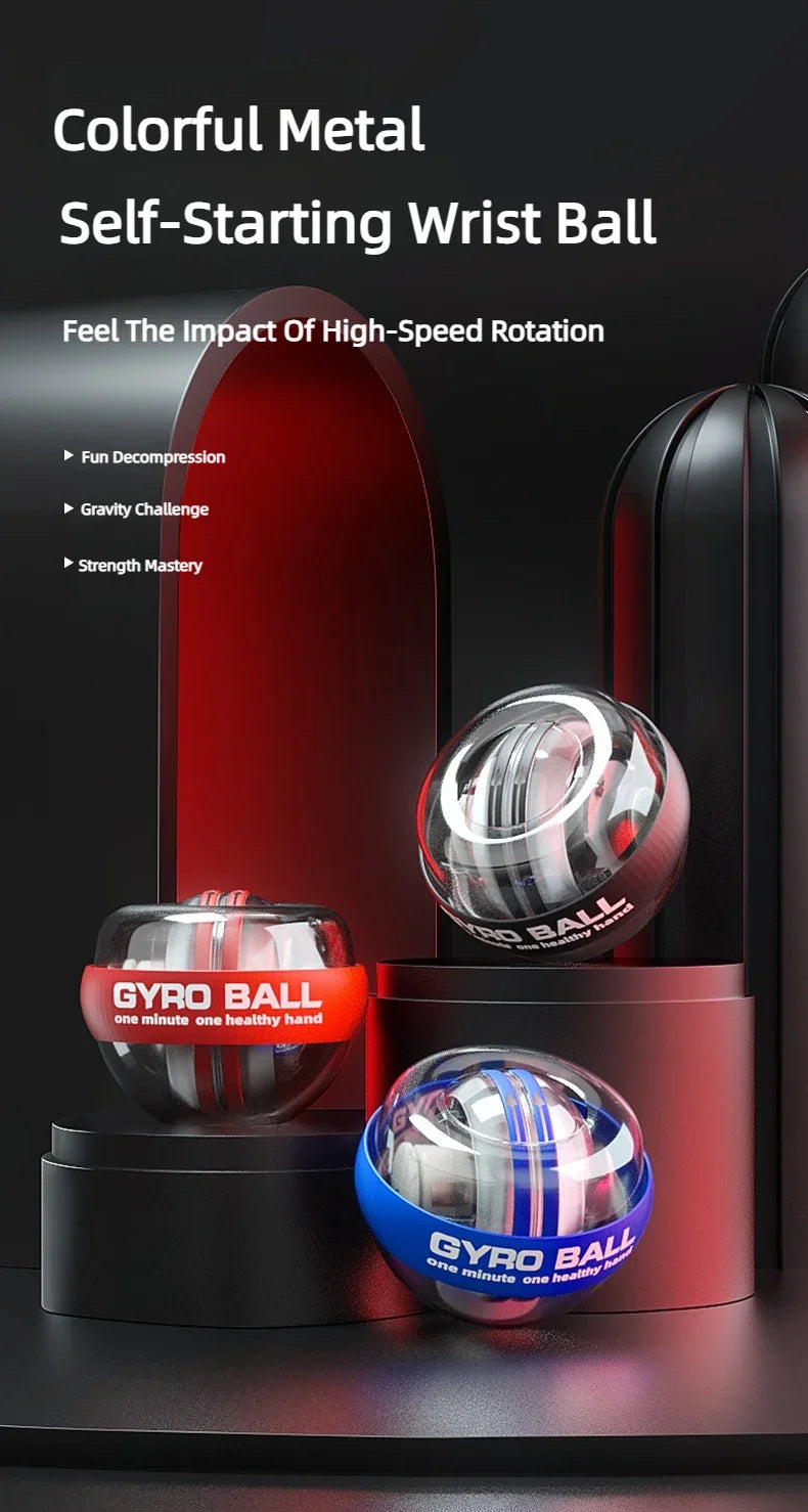 Gyroball Powerball - Ready to innovaitely strength your Forearm?