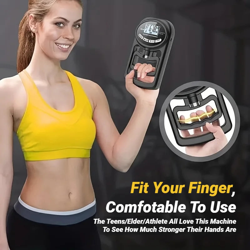 Digital Grip Strength Meter - Massures - 265Lbs / 120Kg