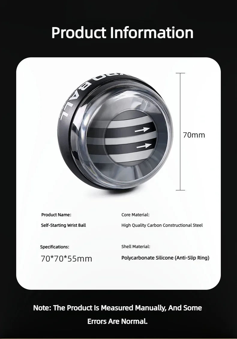 Gyroball Powerball - Ready to innovaitely strength your Forearm?