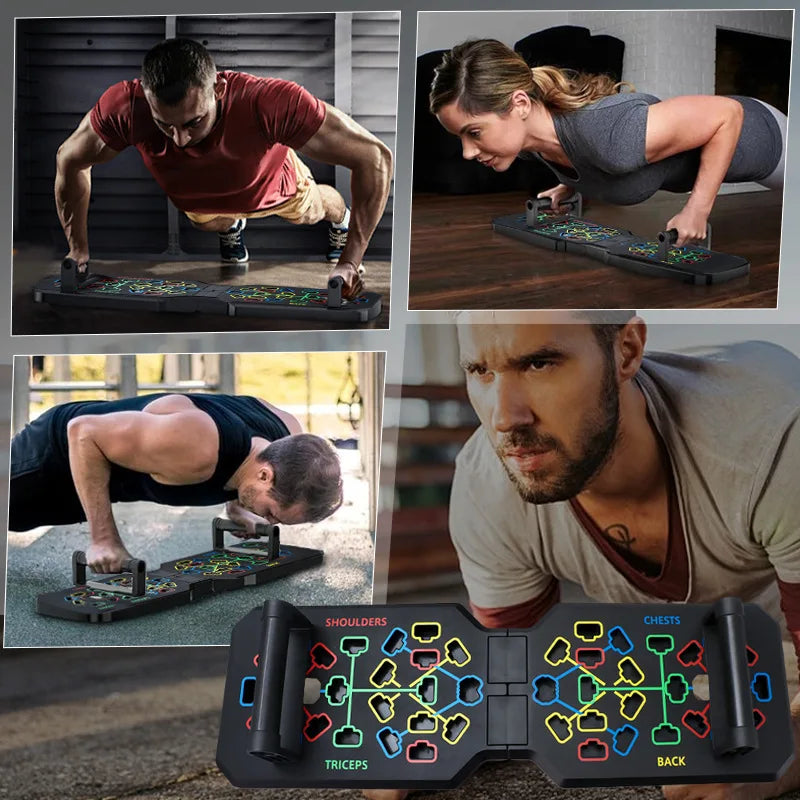 Multi function Push up board - Easy access to a Difficult training