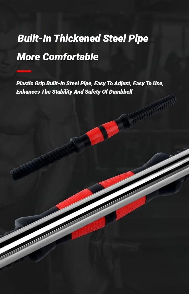 Single Rubber - Dumbbell Rod