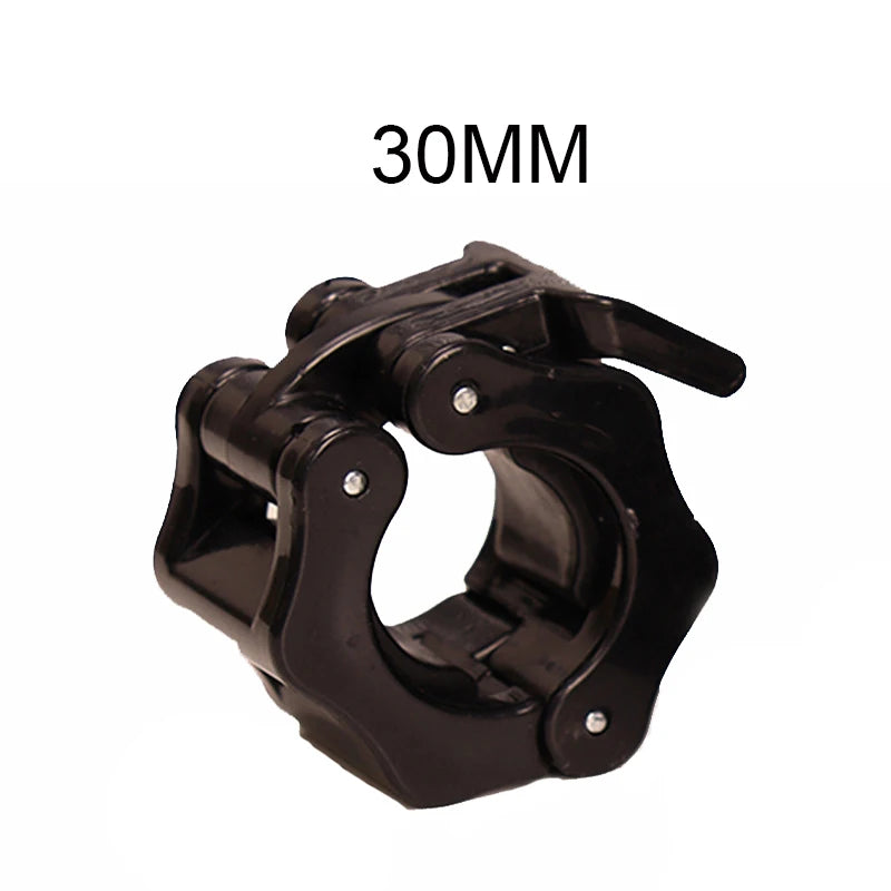 Quick Release Barbell Clamps - Lock and loaded