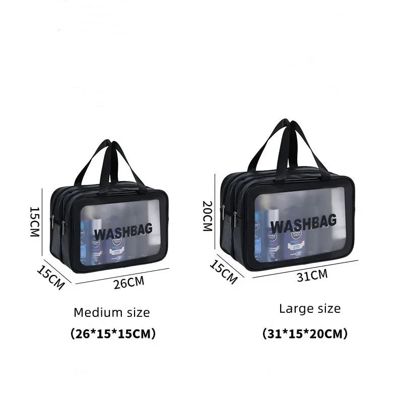 Transperant Dry/wet Saparation Bag