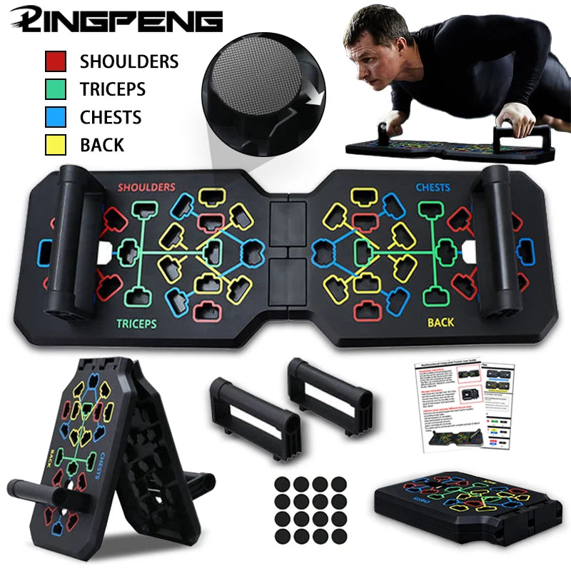 Multi function Push up board - Easy access to a Difficult training