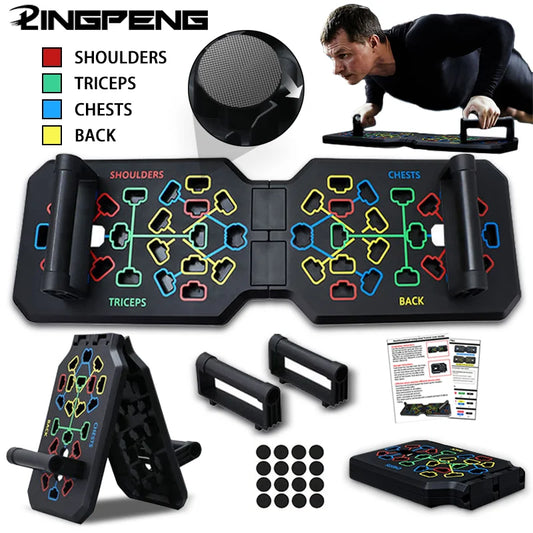 Multi function Push up board - Easy access to a Difficult training