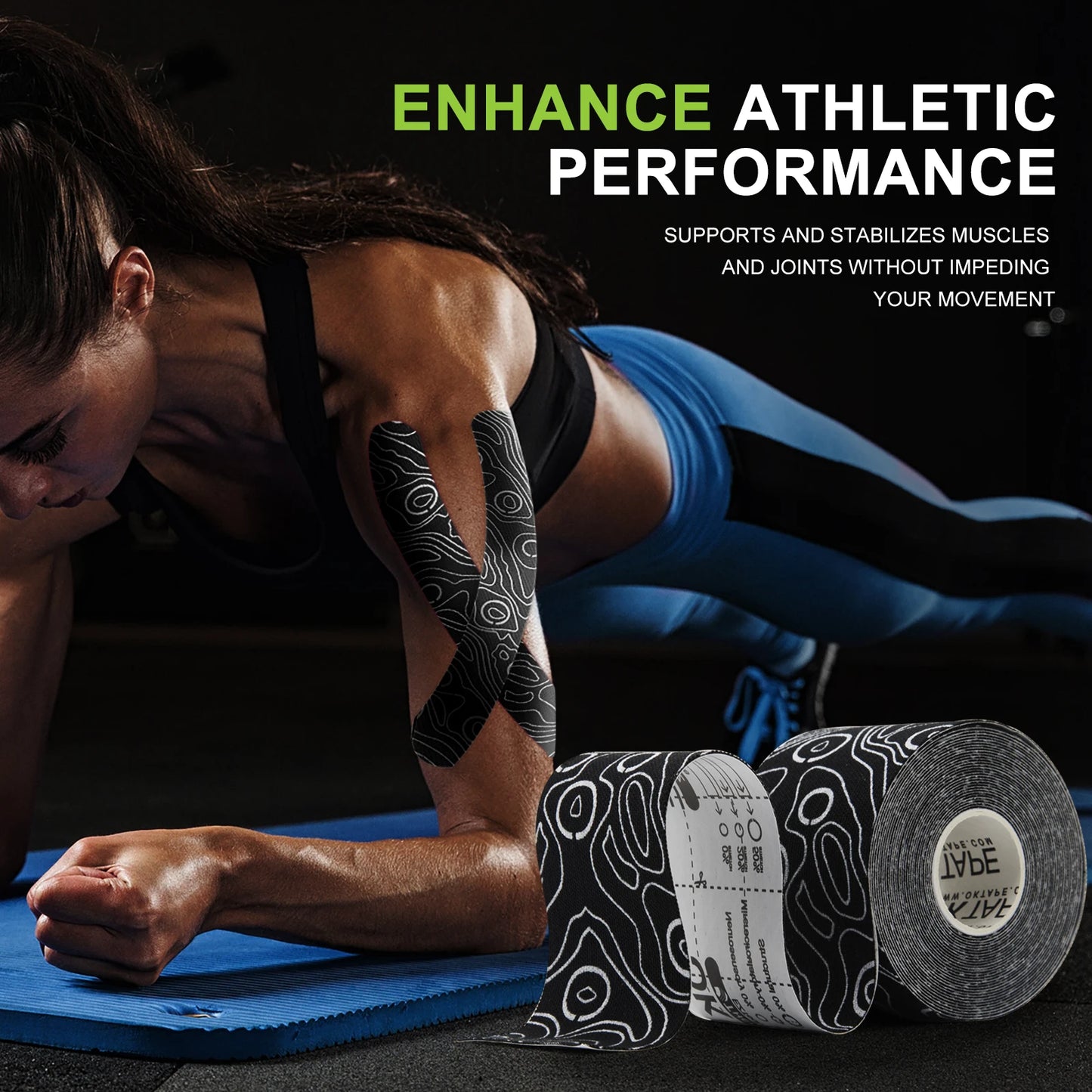 Athletic Bandage- Free Cut and Elastic