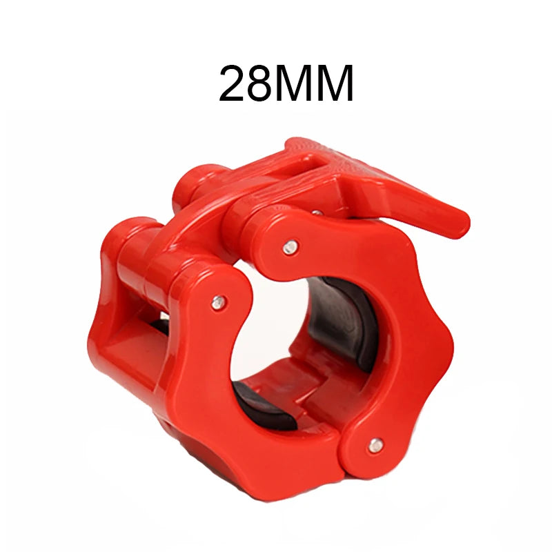 Quick Release Barbell Clamps - Lock and loaded
