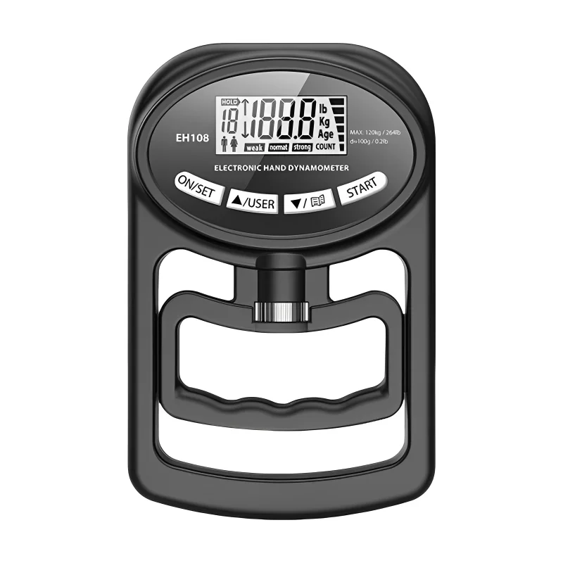 Digital Grip Strength Meter - Massures - 265Lbs / 120Kg