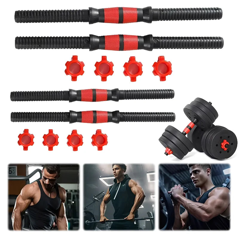 Single Rubber - Dumbbell Rod