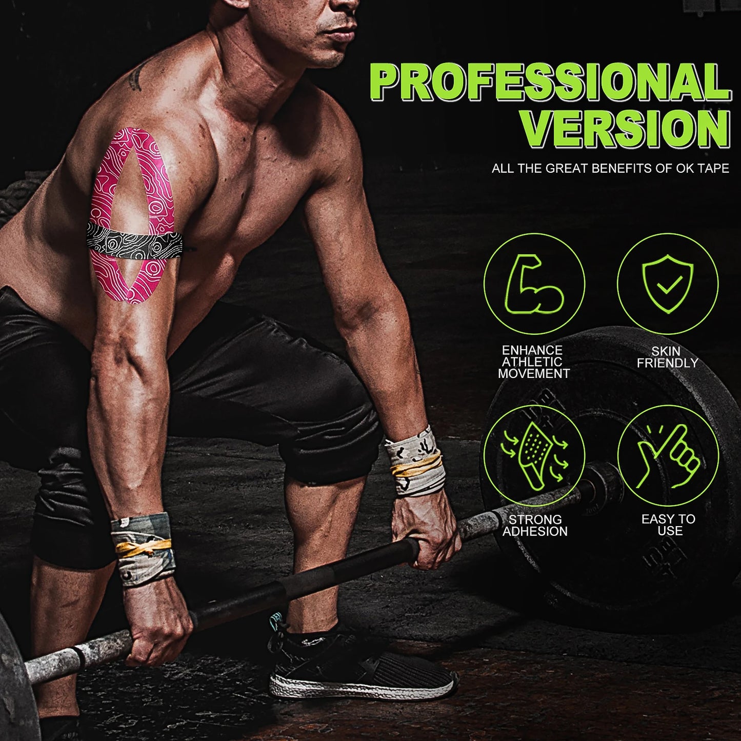 Athletic Bandage- Free Cut and Elastic
