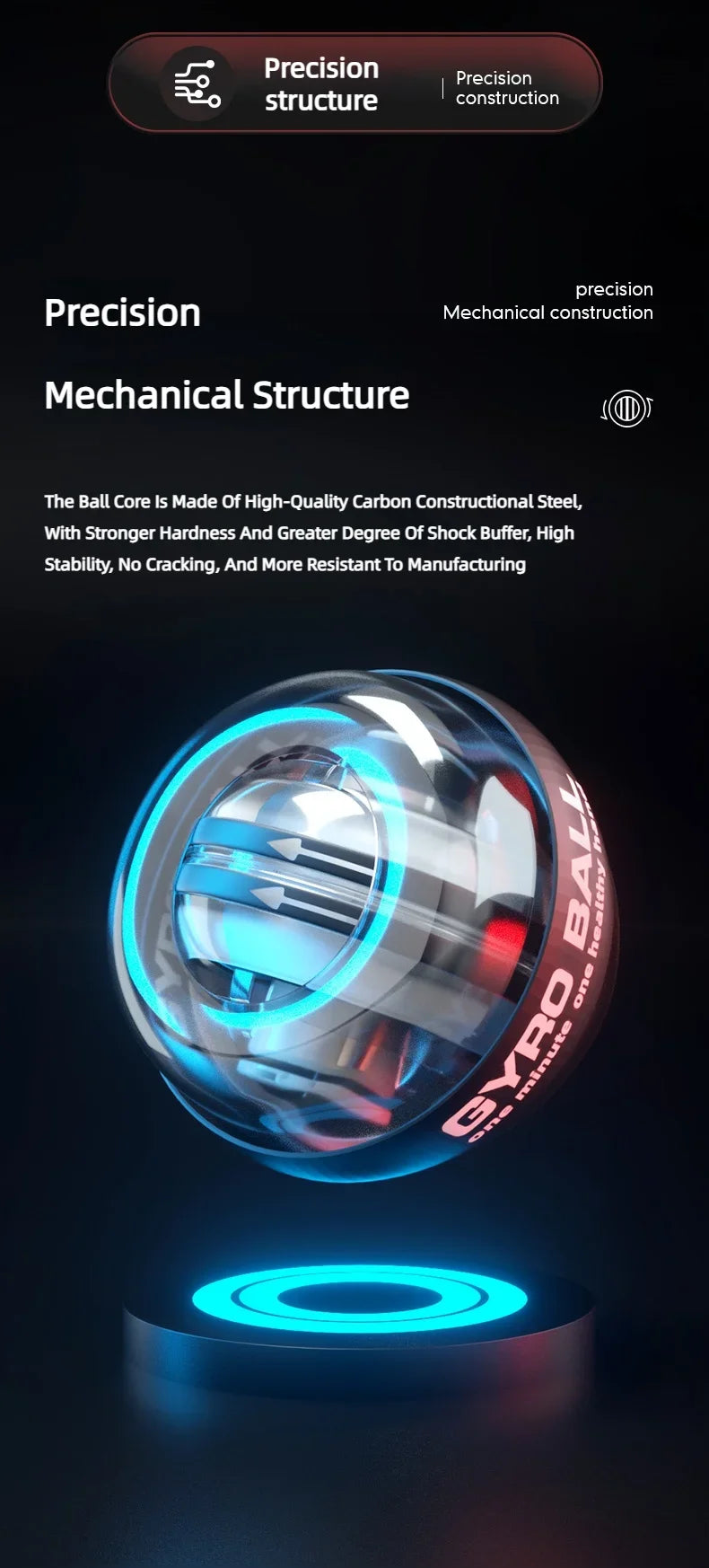 Gyroball Powerball - Ready to innovaitely strength your Forearm?